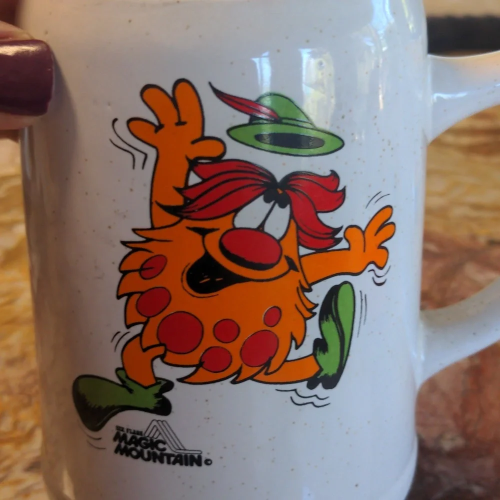 Bloop the Magic Mountain Troll Large Mug stein cup